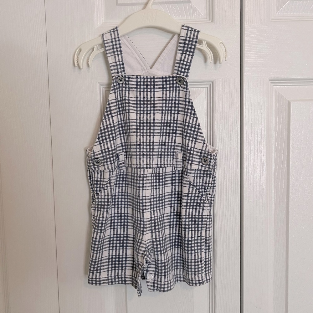 First impressions little boys overalls good condition